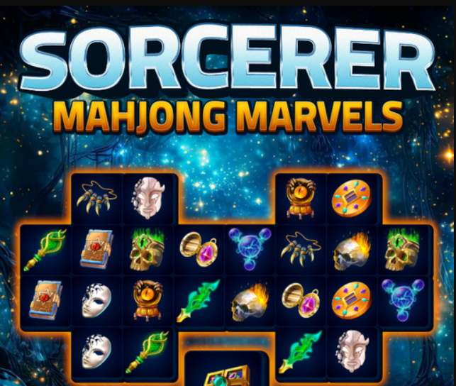 Spel Trollkarl Mahjong undrar på nätet