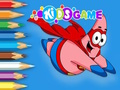 Spel Målarbok: Super Patrick Star  på nätet
