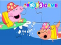 Spel Pussel: Peppa Pig Sea Sailing  på nätet