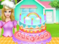 Spel Kocken Felicia`s Rainbow Cake  på nätet