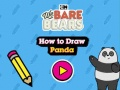 Spel Hur man ritar panda  på nätet