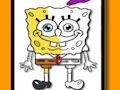Spel Svampbob målarbok på nätet