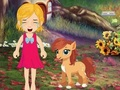 Spel Leene och ponny flyr  på nätet