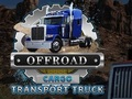 Spel Offroad godstransport lastbil  på nätet