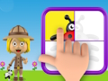 Spel World of Alice Animals Pussel  på nätet