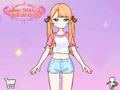Spel Anime klä upp dockan klä upp på nätet