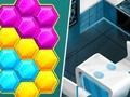Spel Hexa Blast Spel Pussel  på nätet