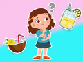 Spel Kids Quiz: Vad skulle du vilja dricka?  på nätet