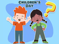 Spel Kids Quiz: Hur mycket vet du om barnens dag  på nätet