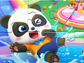 Spel Jigsawpussel: Baby Panda Water Park på nätet