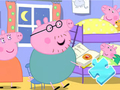 Spel Jigsaw Puzzle: Peppa Sleeping Story på nätet
