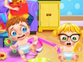 Spel Min nyfödda baby tvillingvård  på nätet