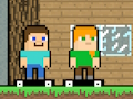 Spel Alex och Steve åker skridskor  på nätet