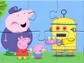 Spel Pussel: Peppa Robot  på nätet