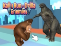 Spel Kaiju Run - Dzilla fiender på nätet