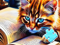 Spel Pussel: Kattläsning  på nätet