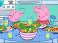 Spel Pussel: Peppa middagstid  på nätet