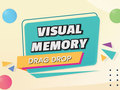 Spel Visuellt minne Drag Drop  på nätet