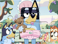 Spel Jigsaw Puzzle: Bluey Play Time på nätet
