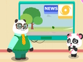 Spel Baby panda orkansäkerhet på nätet