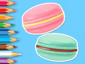 Spel Målarbok: Macaron  på nätet