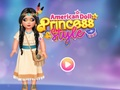 Spel Amerikansk docka i prinsessstil  på nätet