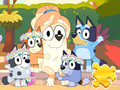 Spel Pussel: Bluey Sweet Portrait  på nätet