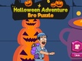 Spel Halloween äventyr Bro Pussel  på nätet