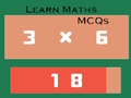 Spel Lär dig matematik MCQs  på nätet