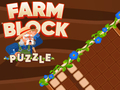 Spel Farm Block Pussel  på nätet