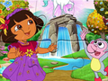Spel Jigsaw Puzzle: Dora Wonderland på nätet