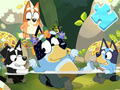 Spel Pussel: Bluey Pool Spa  på nätet