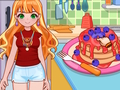 Spel Dagbok Maggie som gör pannkaka  på nätet