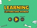 Spel Lära Bokstäver Och Ord  på nätet