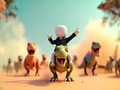 Spel Stickman: Dinosauriearena  på nätet