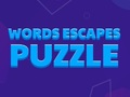 Spel Ord flyr från pussel på nätet