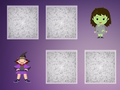Spel Matchande spel för Halloween Skräck  på nätet