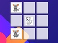 Spel Tic-tac-toe mus vs katt  på nätet