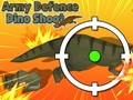 Spel Army Defense Dino Shoot  på nätet