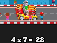 Spel Math Race Four Aritmetic  på nätet