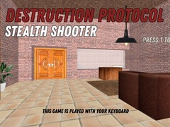 Spel Förstörelseprotokoll stealth shooter på nätet