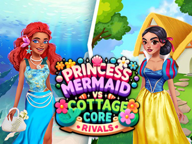 Spel Princess Cottage Core vs Mermaid Core Rivals på nätet