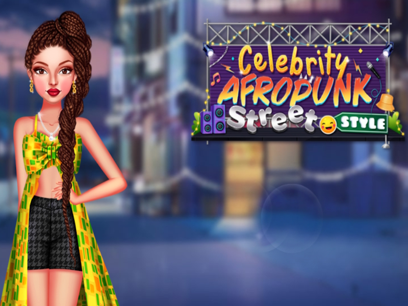 Spel Celebrity Afropunk Street Style på nätet