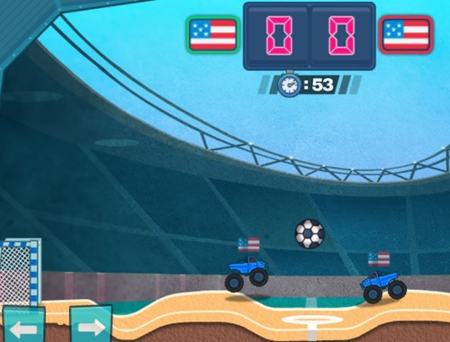 Spel Turbo Truck Fotboll  på nätet