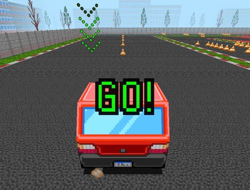 Spel Bilkörningsprov  på nätet