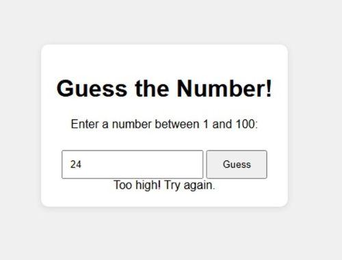 Spel Nummer gissningsspel  på nätet