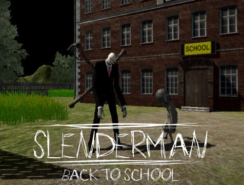 Spel Slenderman tillbaka till skolan  på nätet