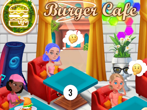 Spel Burgerkafé på nätet