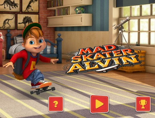 Spel Galna skridskoåkaren Alvin  på nätet
