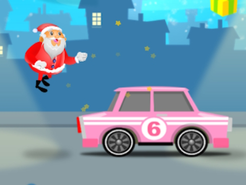 Spel Jultomten racing på nätet